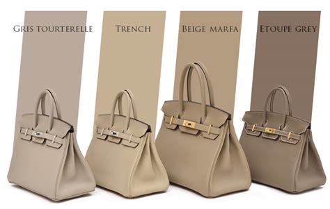 hermes birkin beige marfa|Hermes beige colors.